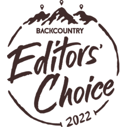 Backcountry Editors Choice Award 2022 Backcountry Editors Choice Award 2022