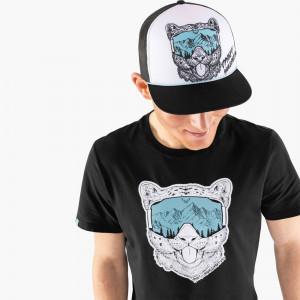 Anteprima: Snow Leopard T-Shirt Men Anteprima: Snow Leopard T-Shirt Men